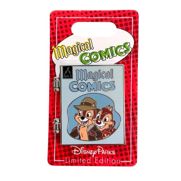 Disney Magical Comics Series Chip and Dale Rescue Rangers Hinge Pin LE 2500 - Picture 1 of 3